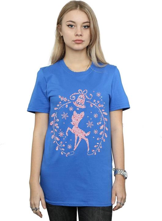 Produktbild Disney Bambi Christmas Wreath TShirt (L)