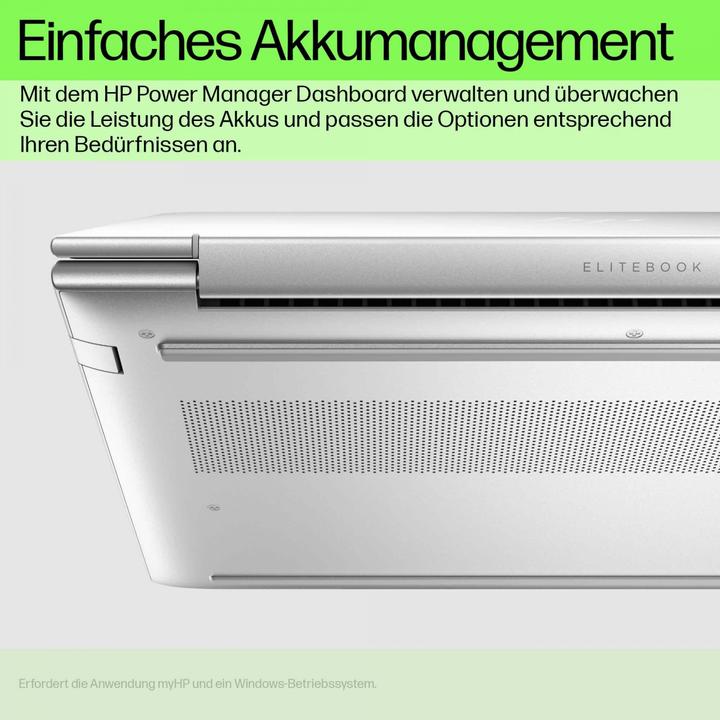 Actual product image HP EliteBook 630 13.3 inch G11 Notebook PC, Intel Core Ultra 5, 33.8 cm (13.3"), 1920 x 1200 pi (13.30", 16 GB, 512 GB, DE)