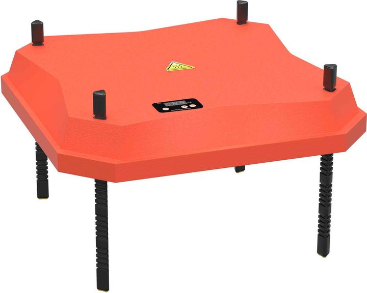 Fudajo 35x35cm Küken-Wärmeplatte Temperaturregler 25W Heizplatte Kükenaufzucht (50 W)