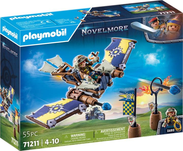 Immagine prodotto Playmobil Novelmore - L'aliante volante di Dario (71211, Playmobil Novelmore)