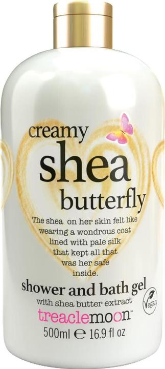 Image du produit Treaclemoon Gel douche Creamy Shea Butterfly Heart Motif 500ml Vegan (500 ml)