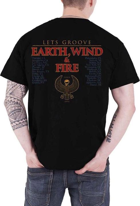 Immagine prodotto Universal Textiles Let's Groove Maglietta Stampa posteriore Adulto Unisex (XL)