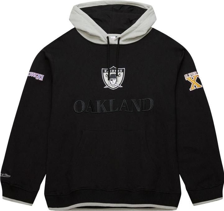 Mitchell & Ness Fleece Hoody - ORIGINS Oakland Raiders - S (S)
