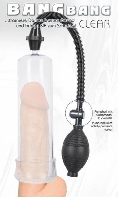 Actual product image You2Toys Bang Bang Penis Pump