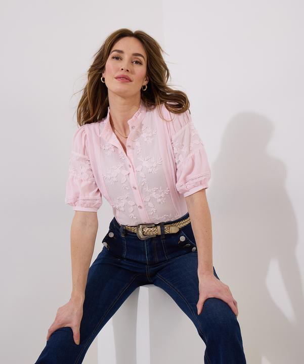 Produktbild Joe Browns Frilly Neck Broderie Embroidered Blouse (14)