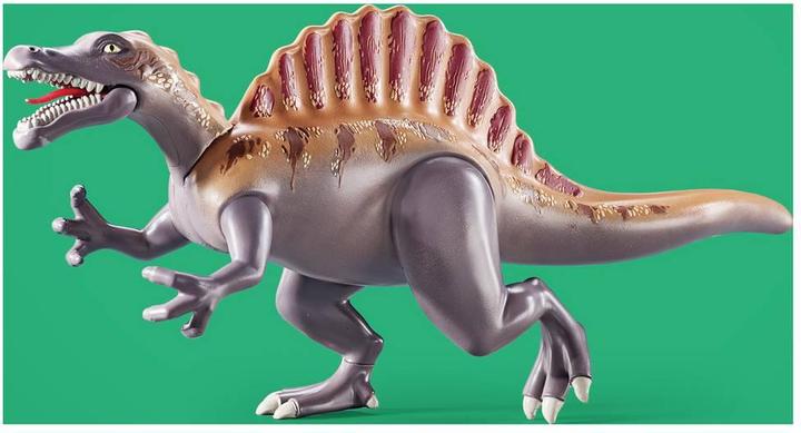 Actual product image Playmobil Spinosaurus attack on dinosaur excavation (71820, Playmobil dinos)