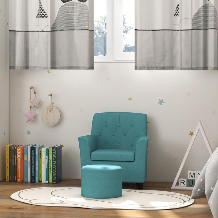 Produktbild Aiyaplay Kindersessel Schaumstoff, Polyester Blau (Kindersessel)
