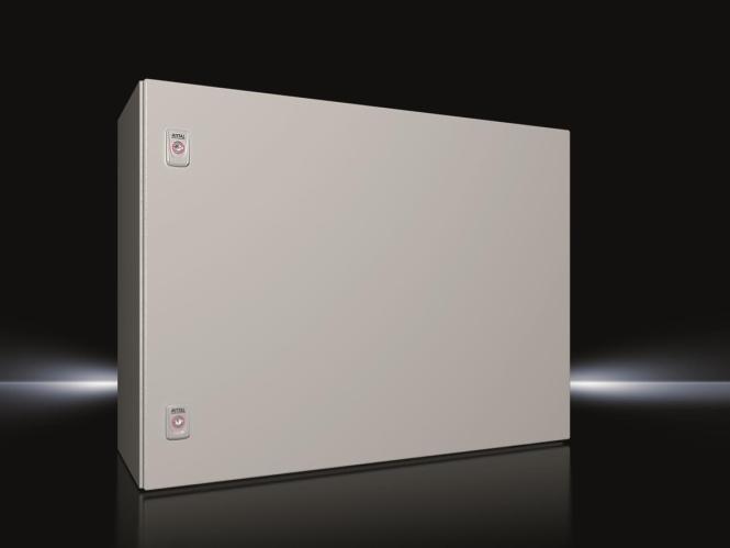 Immagine prodotto Rittal Armadio di comando compatto AX 1055000 a 1 porta, L/D: 800x600x300 mm lamiera d'acciaio