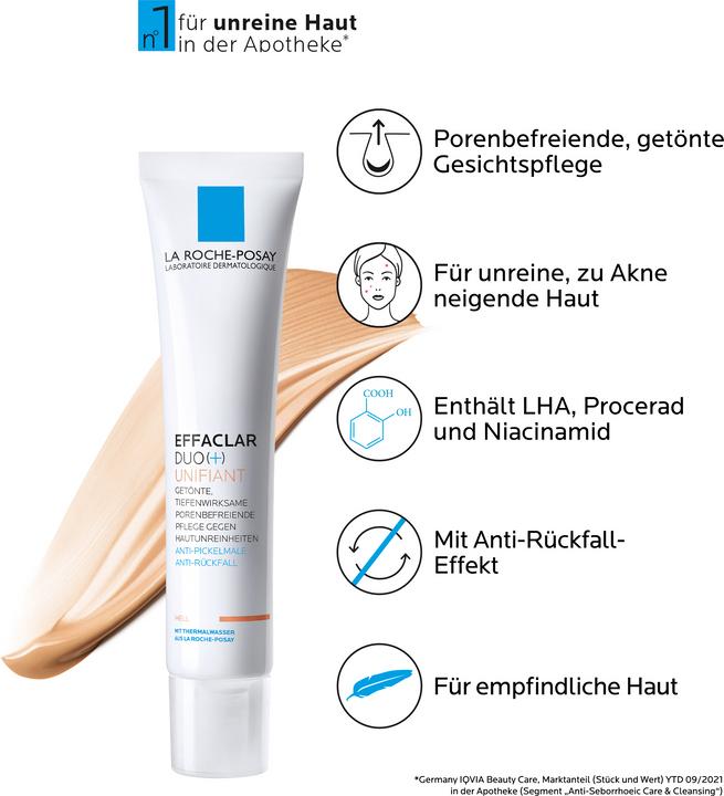 Image du produit La Roche Posay Duo Effaclar (+) (40 ml, Crème de jour)