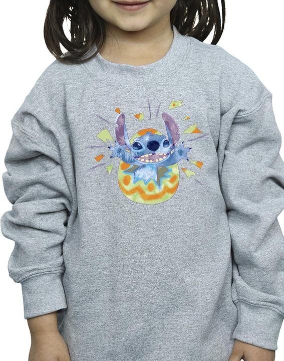 Produktbild Disney Lilo & Stitch Cracking Egg Sweatshirt Mädchen (128)