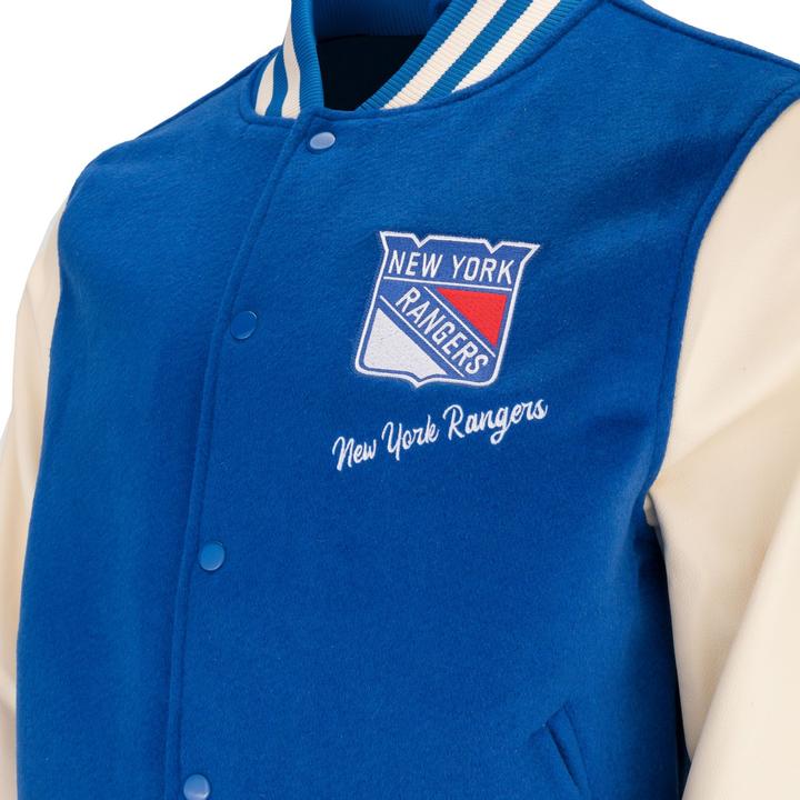 Produktbild Mitchell & Ness M&N Legacy Varsity College Jacke - NHL New York Rangers - M (M)