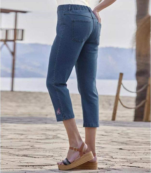 Produktbild Atlas For Women Bestickte 78Jeggings im JeansLook (36)
