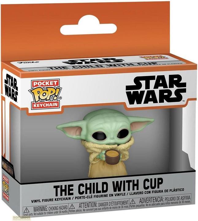 Image du produit Funko Pocket POP! - The Mandalorian: The Child w/Cup