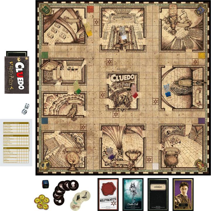 Immagine prodotto Hasbro Gaming HP Cluedo Harry Potter (Tedesco)