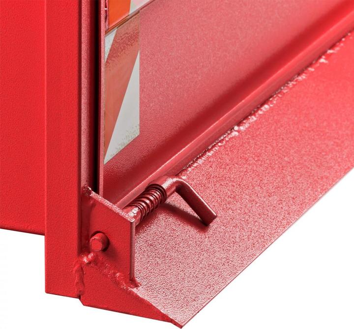 Produktbild Dema Traktor Heckcontainer Heckmulde Transportcontainer Mulde Container 120 cm rot (410 l)