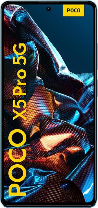 Image du produit Xiaomi Poco X5 Pro 5G (256 Go, Bleu, 6.67", Double SIM, 108 Mpx, 5G)