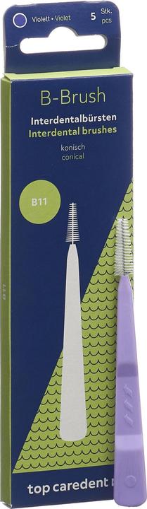 Immagine prodotto Top Caredent B11 IDBG-VK Interdentalbürste violett konisch >2.4mm (5 x)