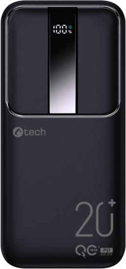 Immagine prodotto C-Tech Powerbanka, Li-Pol,, USB-C/USB-A/micro USB (20000 mAh, 22.50 W)