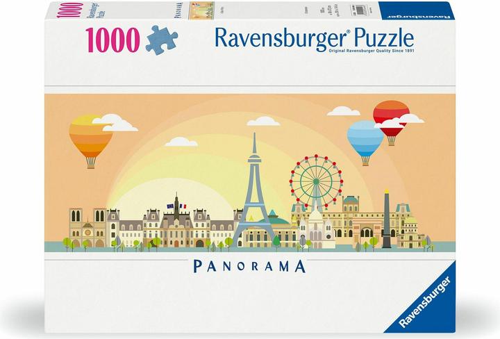 Immagine prodotto Ravensburger Puzzle 12000448 - Un giorno a Parigi - puzzle da 1000 pezzi per adulti e bambini a partire da 14 (1000 pezzi)