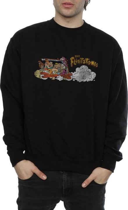 Image du produit The Flintstones - Sweat FAMILY CAR DISTRESSED - Homme (M)