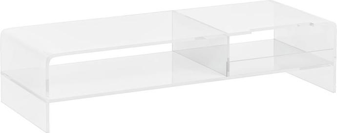 Produktbild Swisshandel24 Monitorständer Bildschirmerhöhung mit Staufach, Monitorerhöhung für Monitore bis 24 Zoll, PC, Laptop