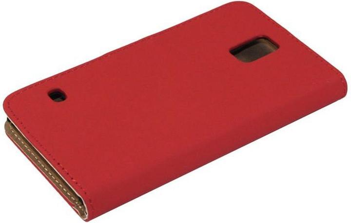 Actual product image König Design Protective cover mobile case (flip landscape) for mobile Apple iPhone 6 Red (Apple iPhone 6)