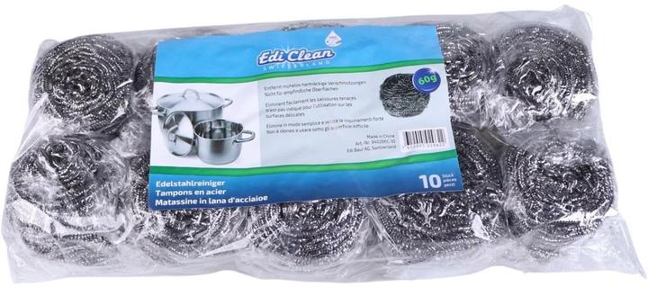 Produktbild Edi Clean Edelstahlschwamm (10 Stk.)