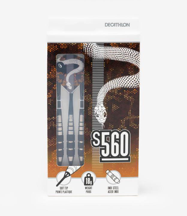 Produktbild Canaveral Dartpfeile S560 Softdart 3 Pfeile Kunststoffspitzen (104 g)