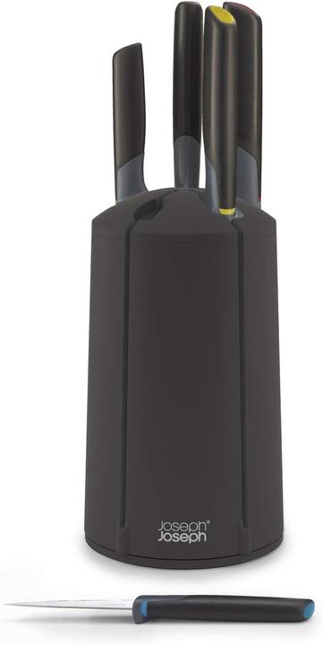 Produktbild Joseph Joseph Messerblock bestückt 5-tlg. ELEVATE KARUSSELL Schwarz