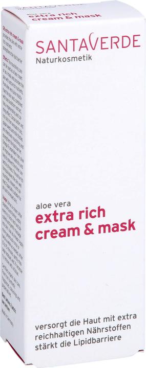 Produktbild SantaVerde Aloe Vera Extra Rich Cream Mask (30 ml)