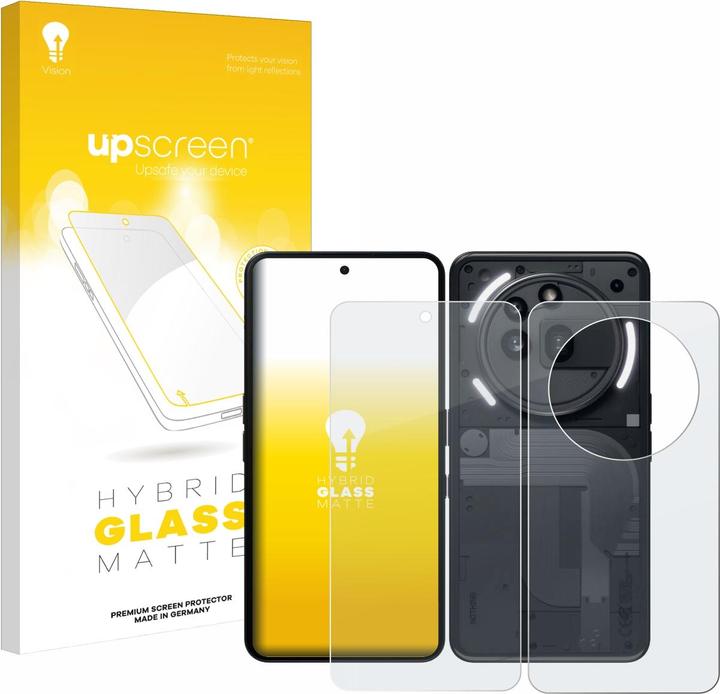 Actual product image upscreen Reflection Shield Glass Matte (1 Piece, Nothing Phone (3a) Pro)