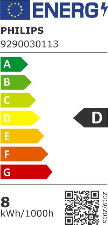 Etichetta energetica Philips Lampada a led (E27, 7.90 W, 1055 lm, 1 x, D)