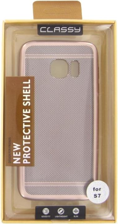 Immagine prodotto OEM Custodia in silicone di classe per Samsung Galaxy S7 rosa (Samsung Galaxy S7)