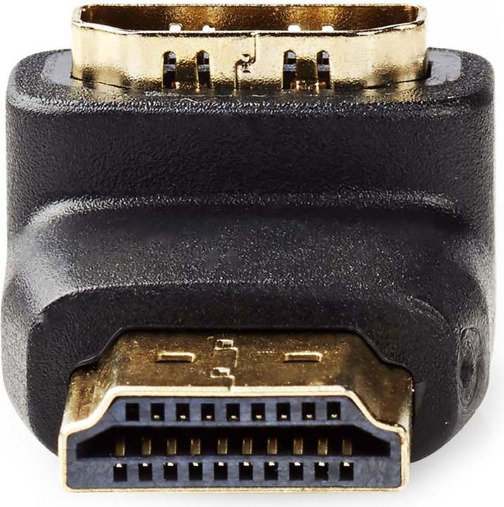 Image du produit Nedis Adaptateur HDMI, angle de 90°, connecteur HDMI - HDMI (HDMI)