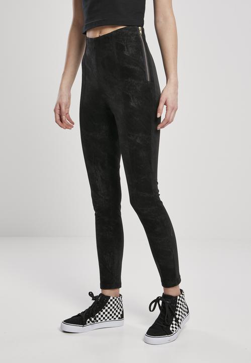Produktbild Urban Classics Ladies Washed Synthetic Leather Pants (XS)