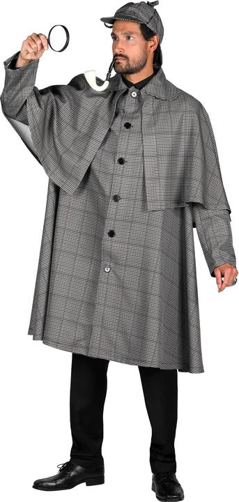 Produktbild Thetru Herren Sherlock Holmes Mantel und Hut (L)