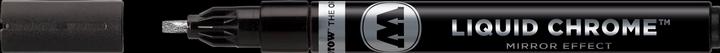 Actual product image Molotow LIQUID CHROME™ Calligraphy acrylic pencil silver 3.0 mm, 1 pc. (Black, 3 mm, 1 x)