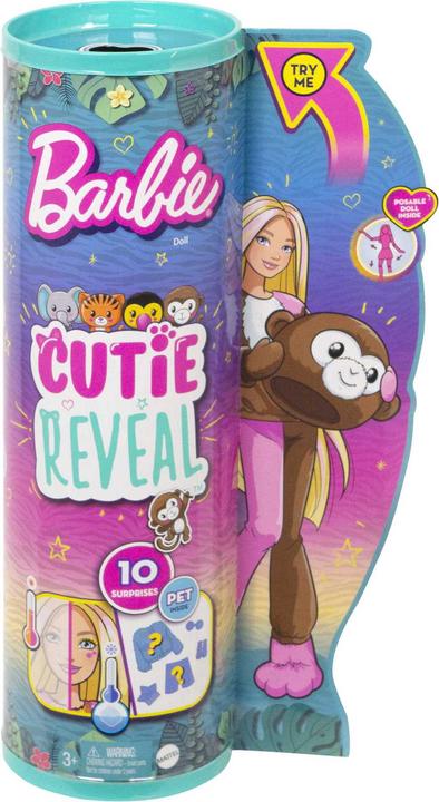 Productafbeelding Barbie Cutie Onthulling Jungle Serie - Aap