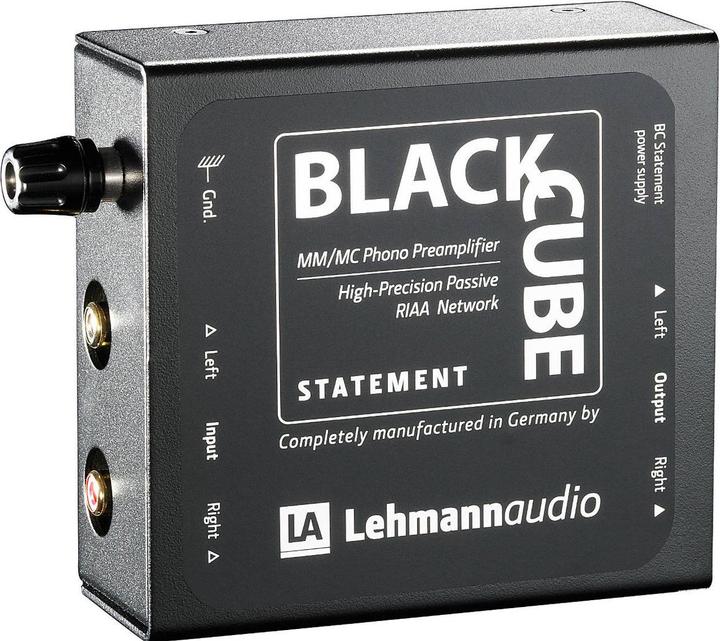 Actual product image Lehmann Audio Black Cube Statement