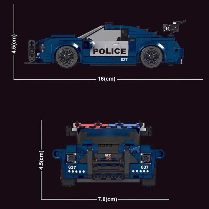 Produktbild Mould King US Polizeiwagen mit Displaybox