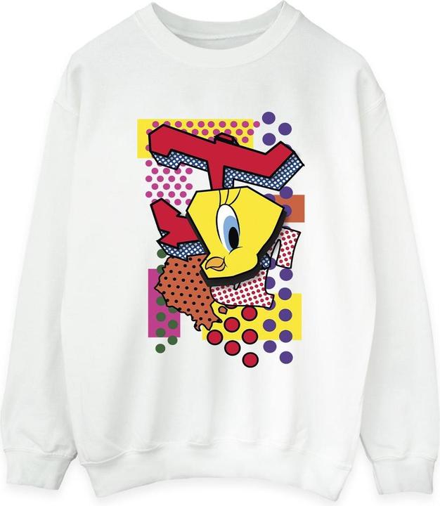 Looney Tunes Tweety Pop Art Sweatshirt (XL)
