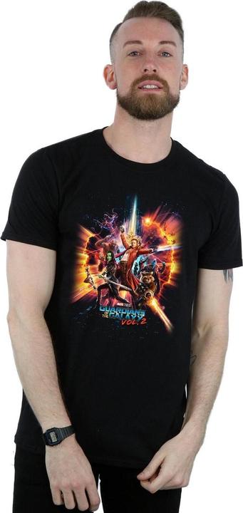 Produktbild Guardians Of The Galaxy Vol. 2 Team Poster TShirt (XXL)