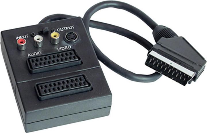 Produktbild Shiverpeaks S/CONN maximum connectivity Adapter Video/ Audio-Adapter, Scart-Stecker auf 2 x Scart-Kupplung, S-VH