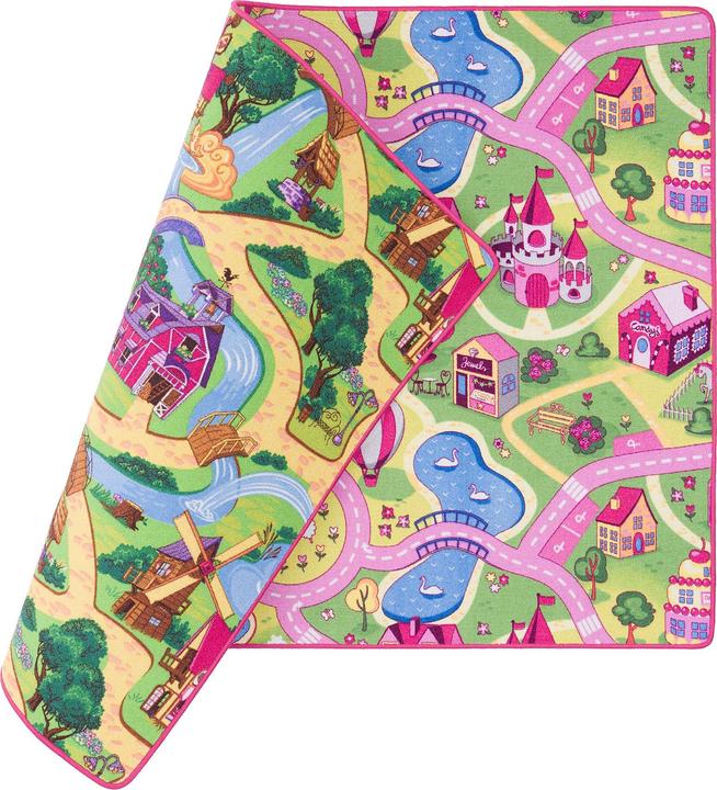 Actual product image Pergamon Strassenteppich Beidseitig Strassenlandschaften (140 x 200 cm)