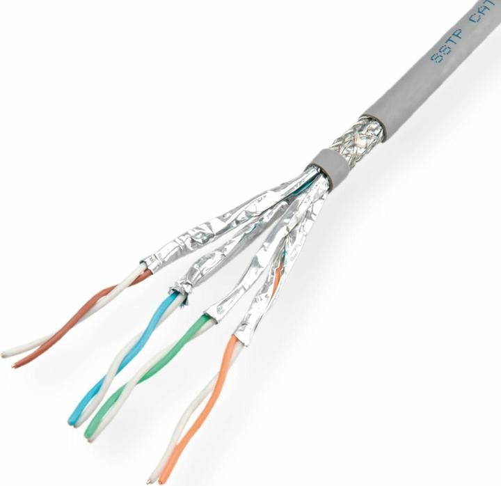 Produktbild Roline Installationskabel (SFTP, CAT7, 100 m)