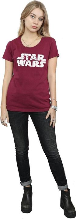 Immagine prodotto Star Wars Christmas Logo Maglietta Donna (XXL)