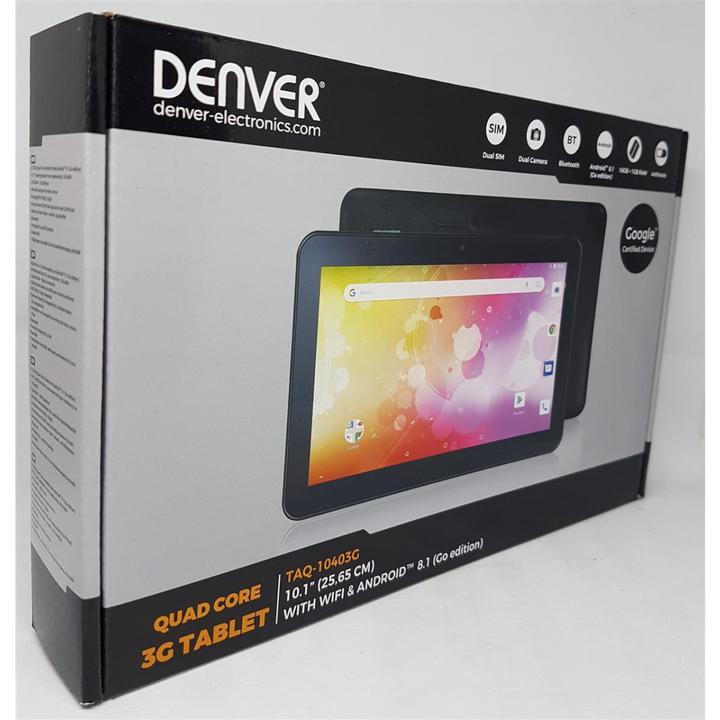Image du produit Denver TAQ-10403G Tablette (3G, 10.10", 1 Go, Noir)