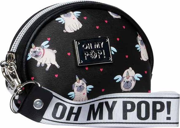 Oh My Pop! Oval Coin Purse Pug