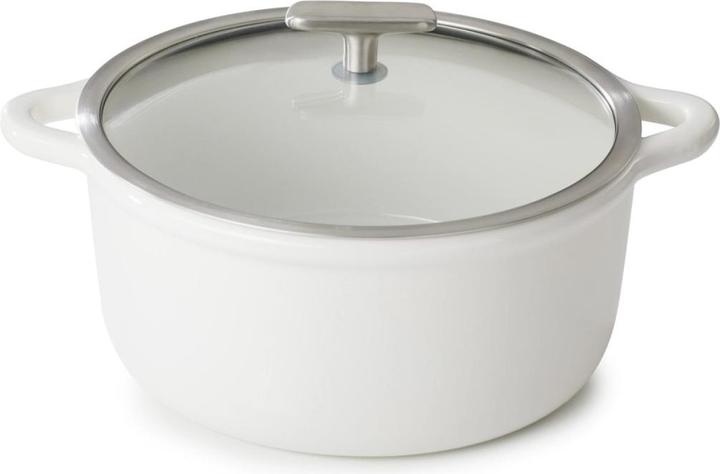 Actual product image Revol Bombance Round Indu. casser. 26 cm Alab. White + glass Indu. (26 cm, Pot)