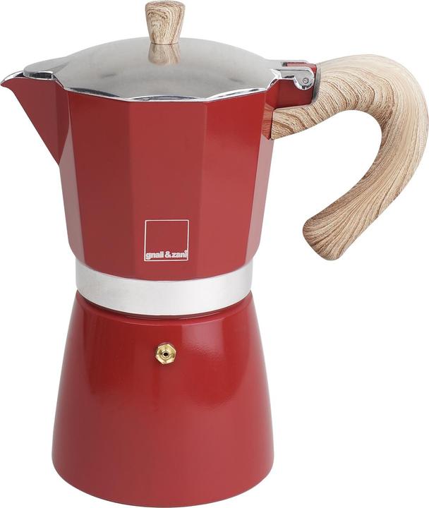 Profino Venezia - Espresso maker, red, 9 cups (9 T.)